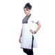 Lavennder Women's White Cotton Kurti