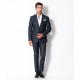 The Design Factory Classy Dark Blue Suit