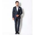 The Design Factory Classy Dark Blue Suit