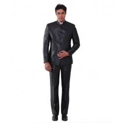 Canary London Urban Grey Designer Suit With Free Shirt, Diary & Neck Tie