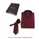 Canary London Urban Grey Designer Suit With Free Shirt, Diary & Neck Tie