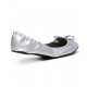 Sant Silver Bow Pocket Ballerinas