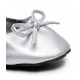 Sant Silver Bow Pocket Ballerinas