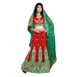 Triveni Marvelous Embroidered Net Lehenga Choli