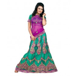 Triveni Traditional Embroidery Wedding Lehenga Choli Be the first to Write a Review