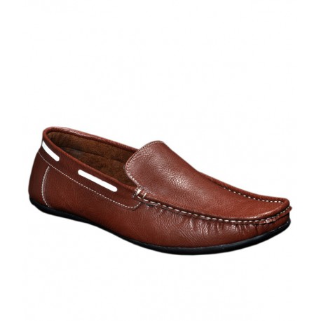 T.L.M. STANZA Brown Loafers