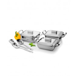 9 Pieces Square Serving Set