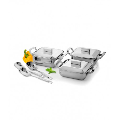 9 Pieces Square Serving Set