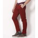 Uber Urban Brown-Maroon Pack of 2 Cotton Chinos