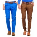 Phoenix Pack Of 2 Blue-Brown Chinos