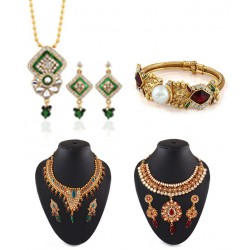 Utsavi Fashions Attractive Necklace and Set Combos