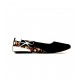 The Fashionchor- Black Side Bow Ballerina Flats