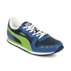 Puma Cabana Blue & Green Lifestyle Shoes