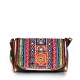 Shaun Design Multicolour Embroidery Cross Body Sling Bag