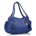 Butterflies Trendy Blue Shoulder Bag