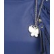 Butterflies Trendy Blue Shoulder Bag