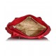 Butterflies BNS0237 Red Self Stitch Design Shoulder Bag