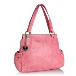 Butterflies Pink Ombre Effect Shoulder Bag